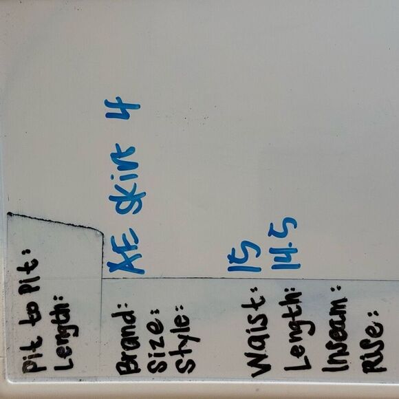 American Eagle Outfitters High Rise Mini Denim Skirt - US Women’s 4 - Picture 6 of 6